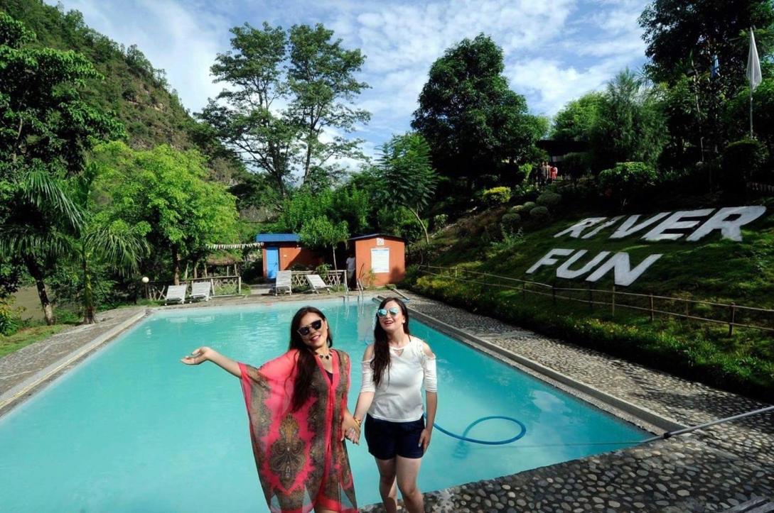 River Fun Beach Resort Gorkhā Esterno foto
