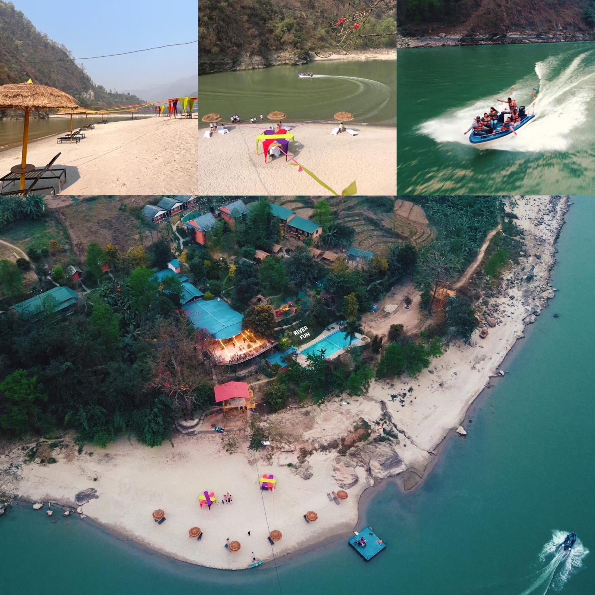River Fun Beach Resort Gorkhā Esterno foto